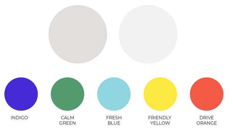 Новая айдентика INDIGO - колористика